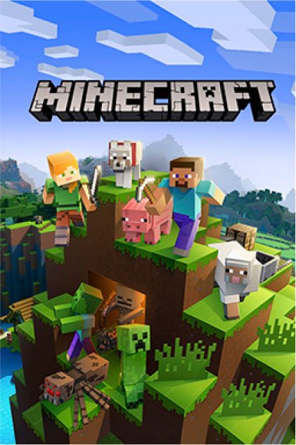 Minecraft game cover